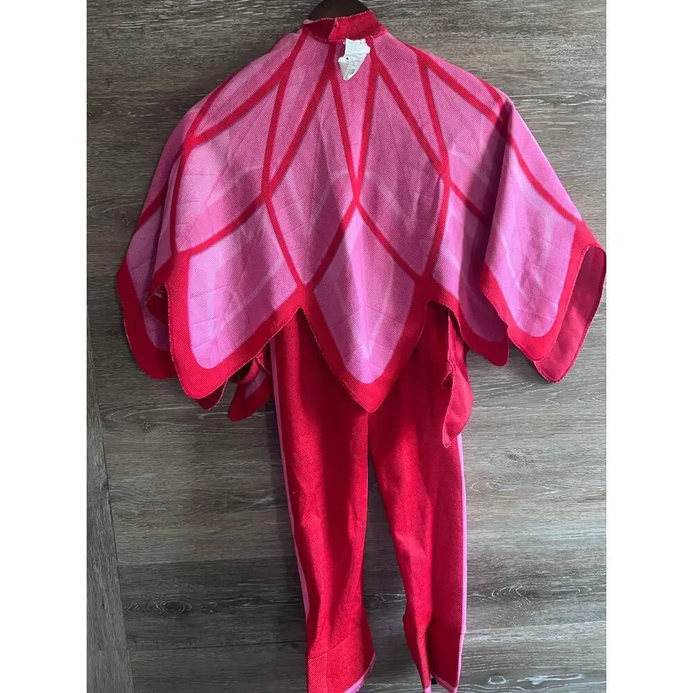 PJ Masks costume Owlette Girl Halloween Deluxe size 3-4 Years pink red